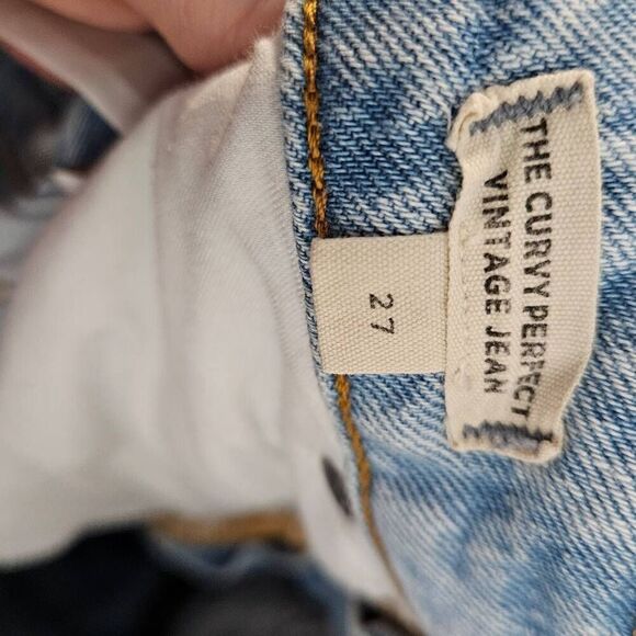 Madewell The Curvy Perfect Vintage Jean in Fiore Wash 27 - Picture 4 of 5